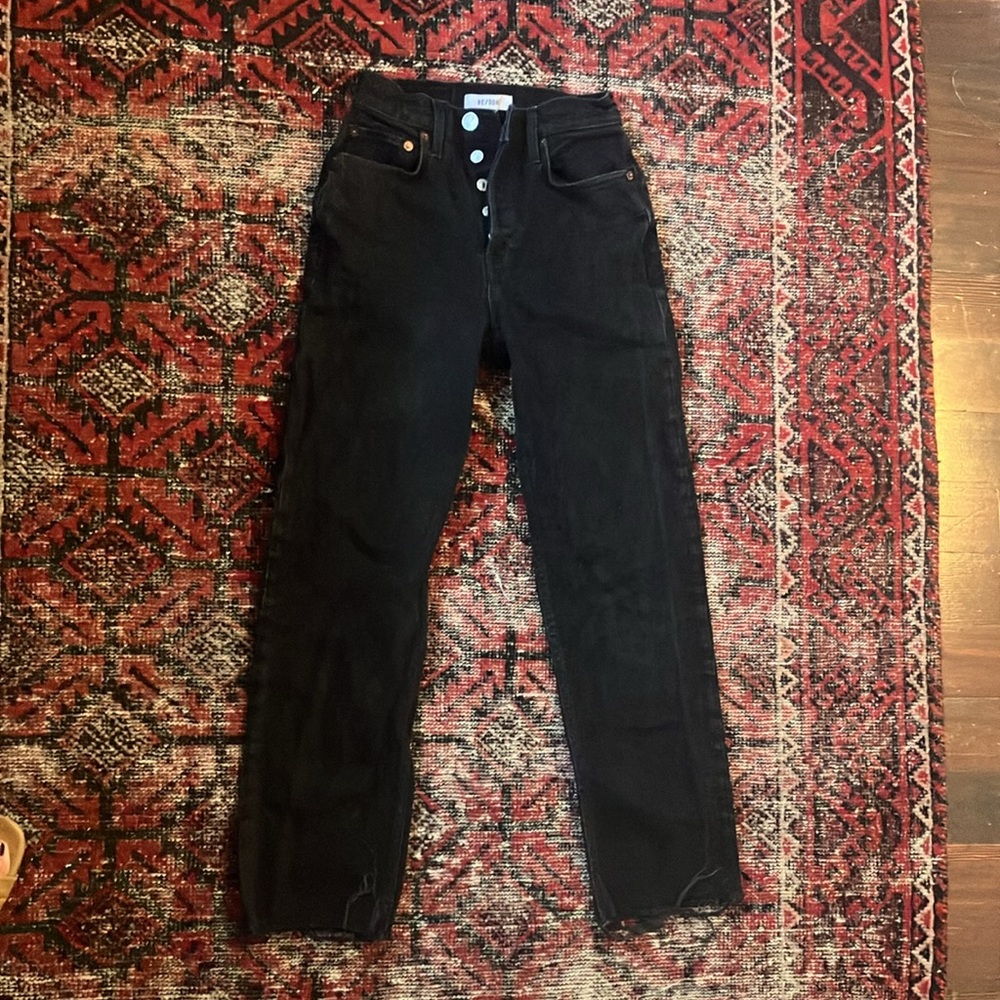 Black RE/DONE jeans